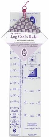 Ruler | My Favorite Log Cabin Ruler | 0.75